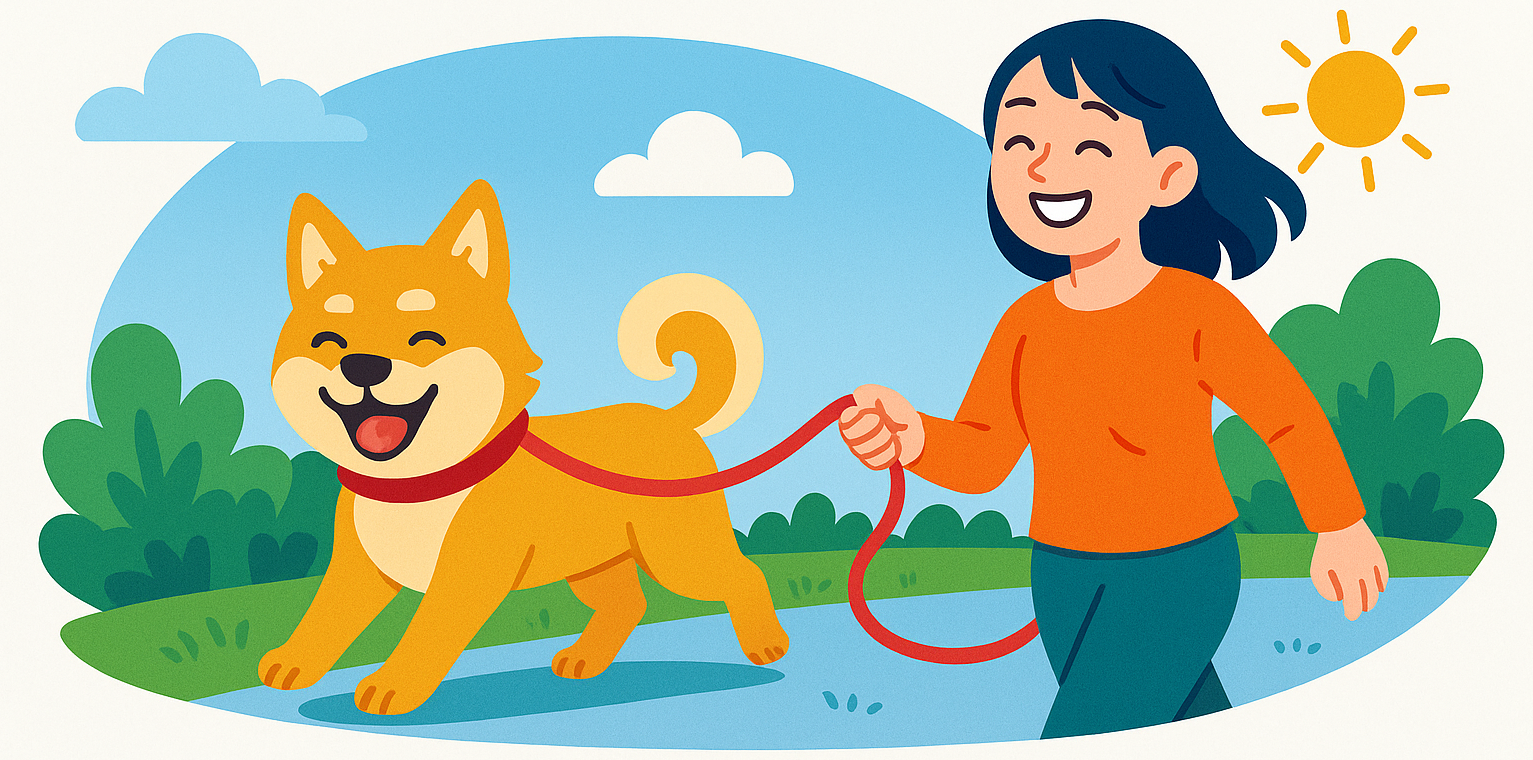 愛犬と快適に歩くための「夏の散歩で気をつけたい熱中症対策」完全ガイド【2025】