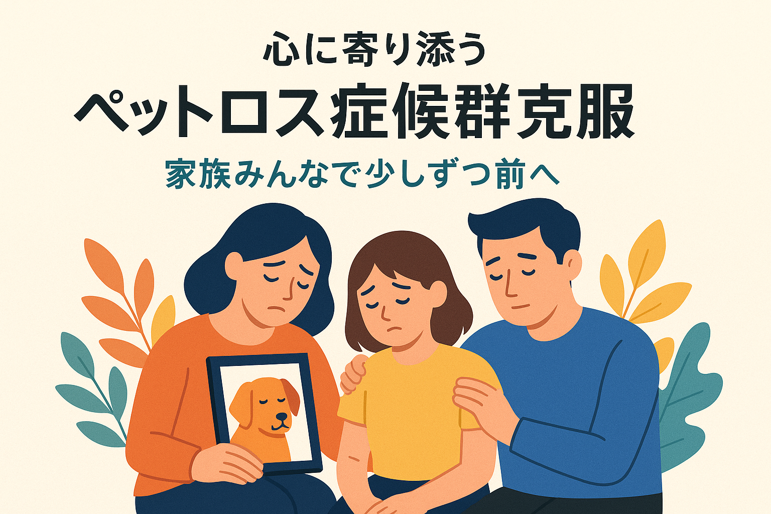 心に寄り添う「ペット ロス 症候群 克服」ガイド—家族みんなで少しずつ前へ