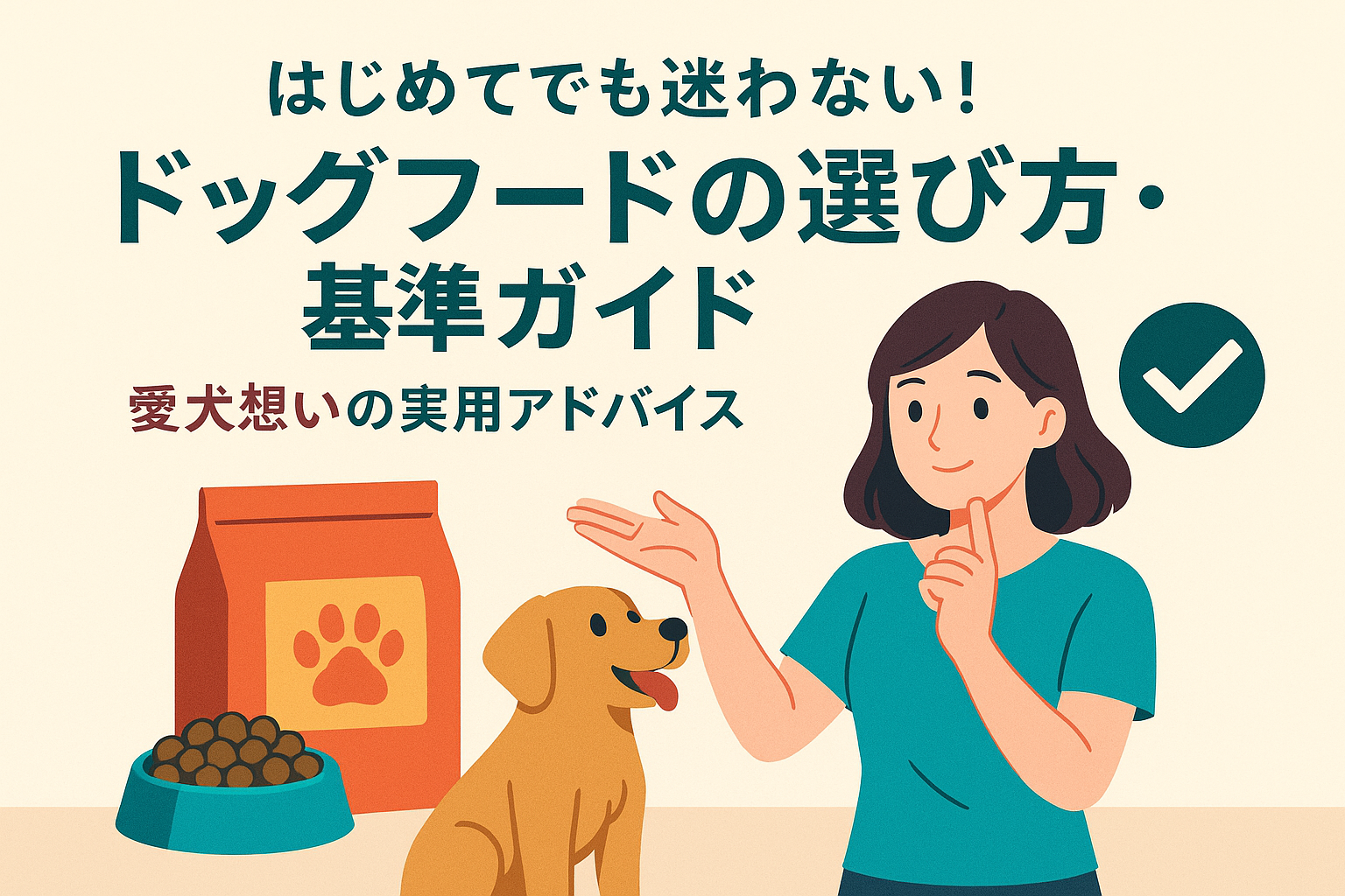 はじめてでも迷わない！ドッグフードの選び方・基準ガイド（愛犬想いの実用アドバイス）