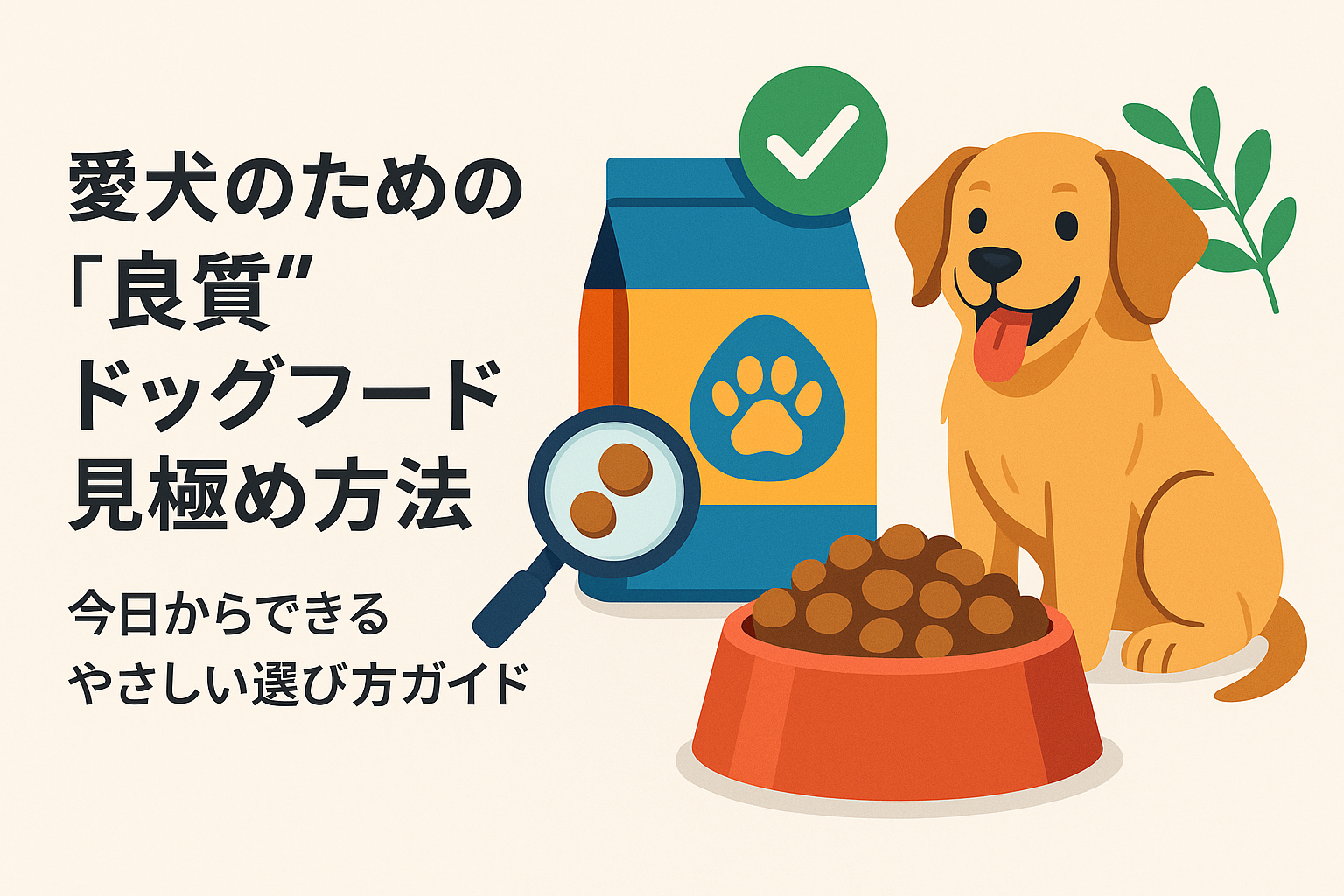 愛犬のための“良質”ドッグフード見極め方法｜今日からできる選び方ガイド