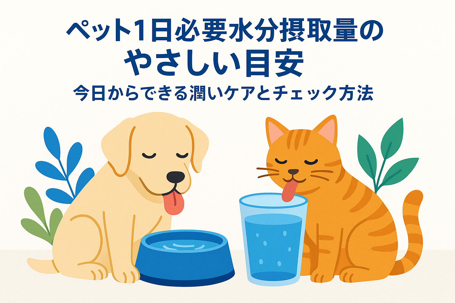 ペット 1日 必要 水分 摂取量のやさしい目安今日からできる潤いケアとチェック方法