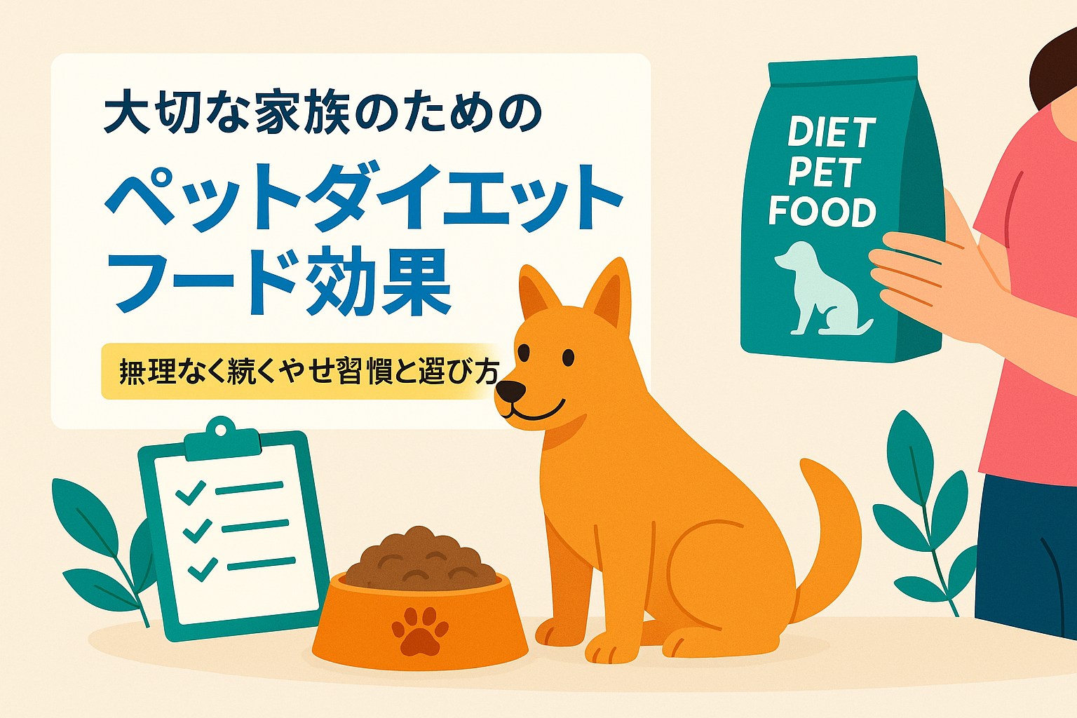 大切な家族のための“ペット ダイエット フード 効果”ガイド無理なく続くやせ習慣と選び方