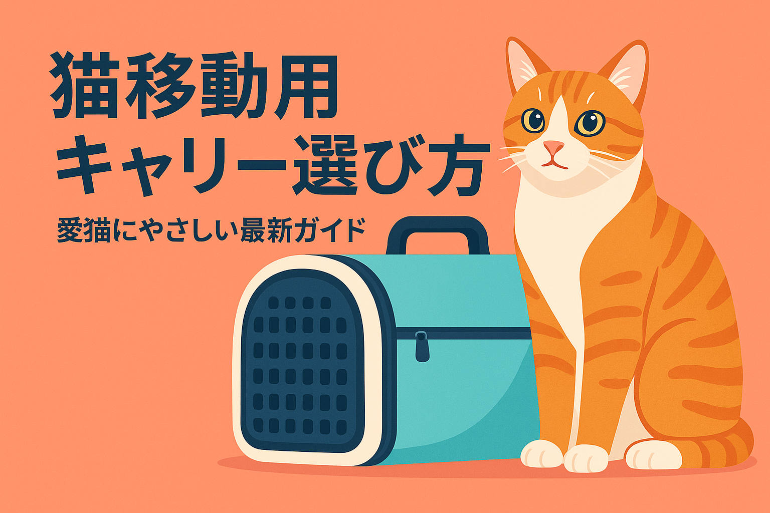 猫 移動 用 キャリー 選び方|愛猫にやさしい最新ガイド