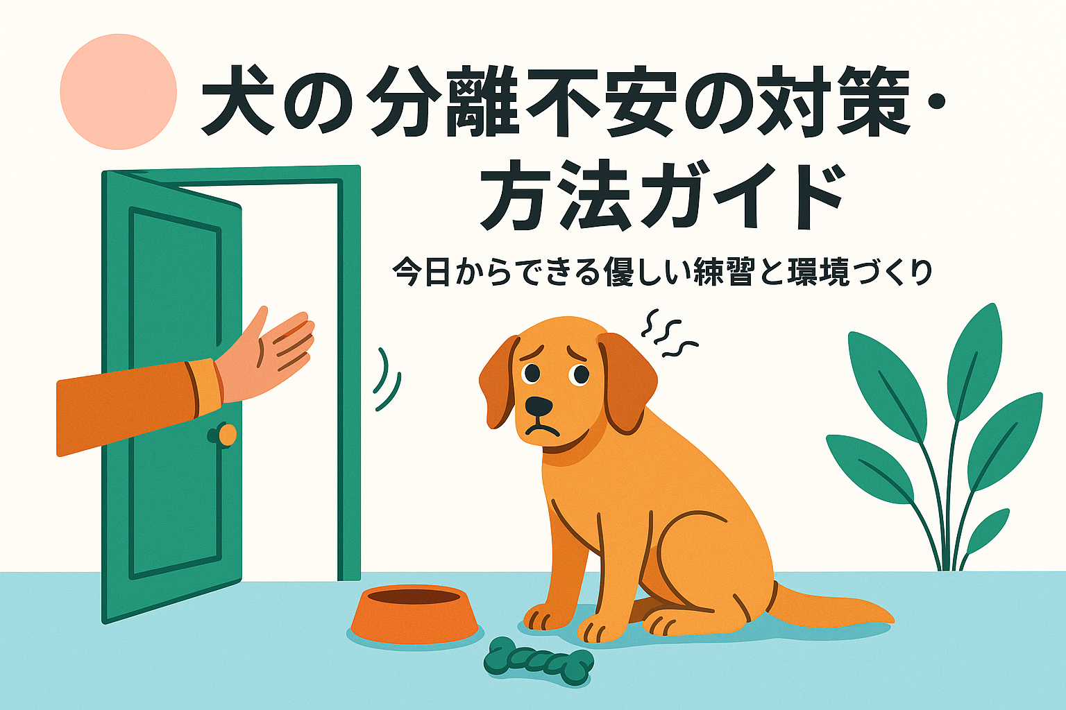 犬の分離不安の対策・方法ガイド｜今日からできる優しい練習と環境づくり