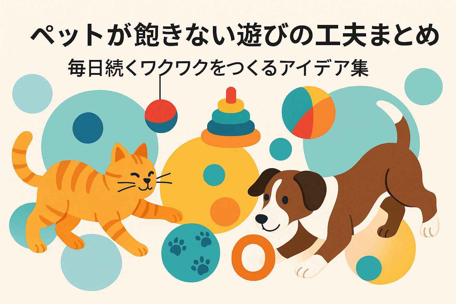 ペットが飽きない遊びの工夫まとめ｜毎日続くワクワクをつくるアイデア集