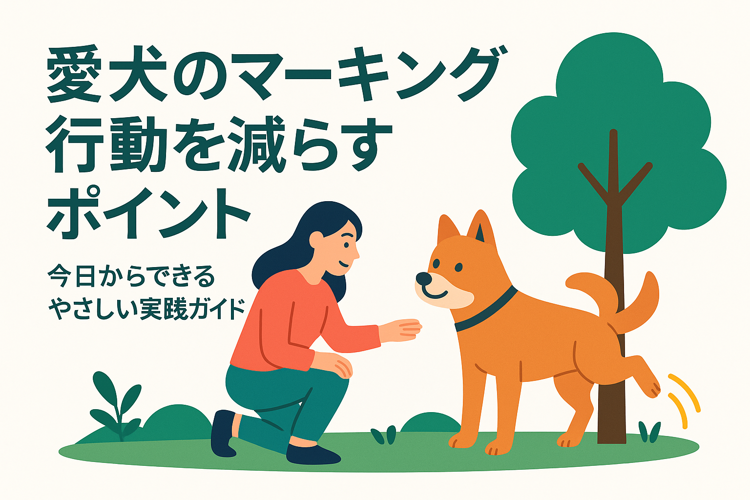 愛犬のマーキング行動を減らすポイント｜今日からできるやさしい実践ガイド