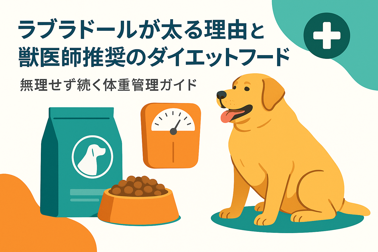 ラブラドールが太る理由と獣医師推奨のダイエットフード4選｜無理せず続く体重管理ガイド