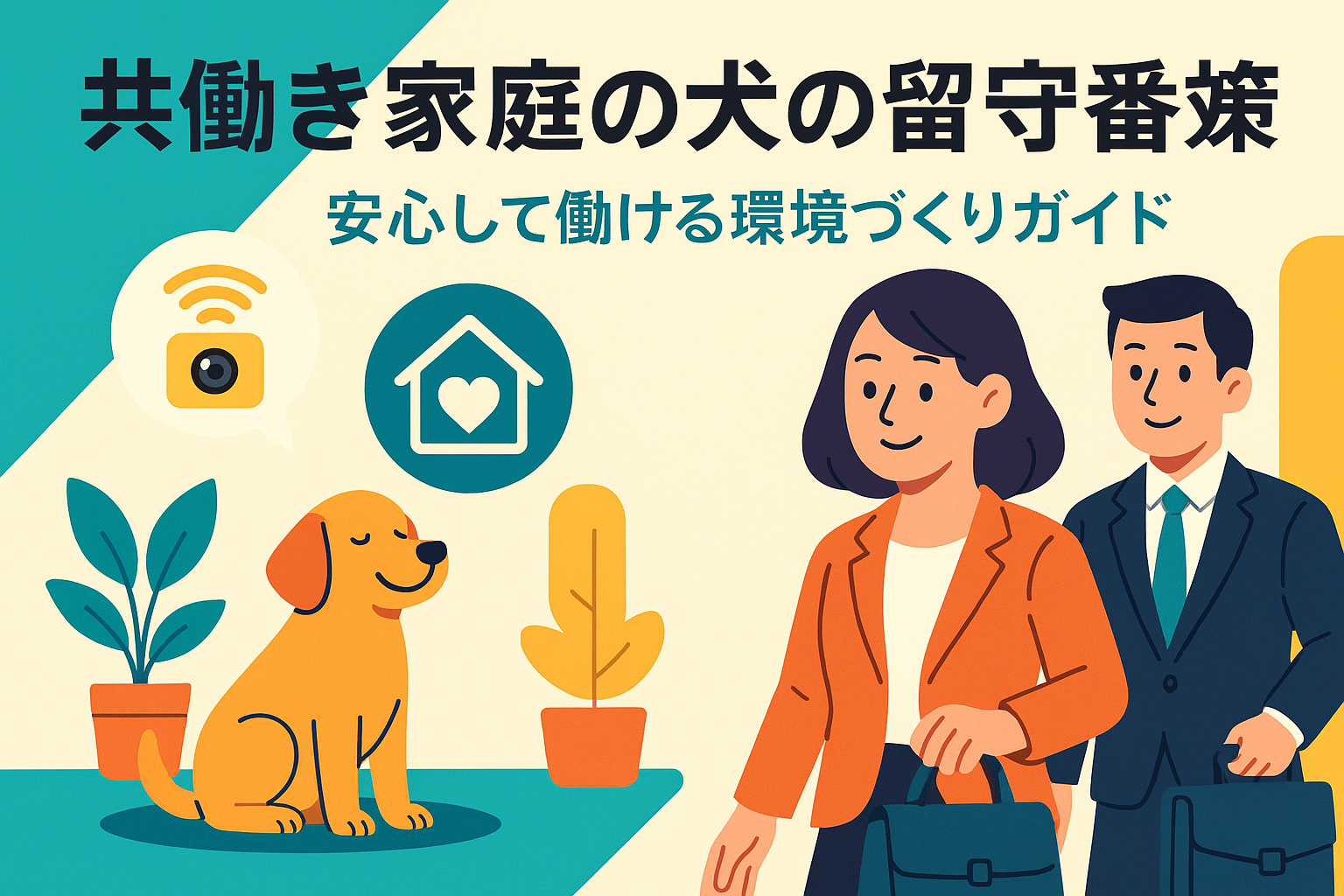 共働き家庭の犬の留守番対策｜安心して働ける環境づくりガイド