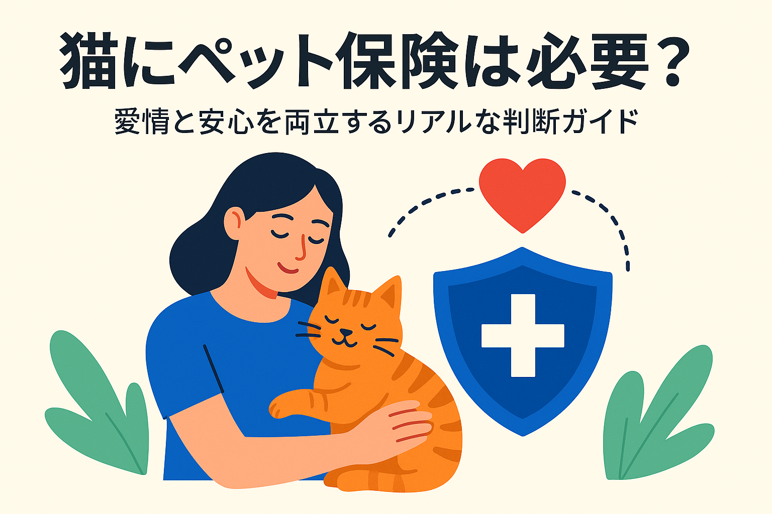 猫にペット保険は必要？愛情と安心を両立するリアルな判断ガイド